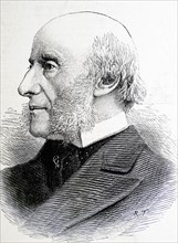 Engraved portrait of John Thomas Banks