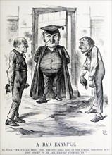 William Ewart Gladstone and Benjamin Disraeli