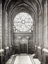 Interior of Sainte-Chapelle