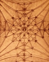 the roof of the Lady Chapel
