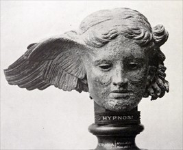 Bronze Head of Hypnos