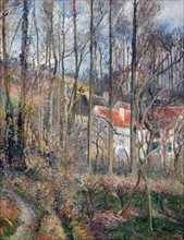 The Côte des Bœufs at L’Hermitage' by Camille Pissarro