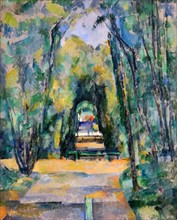 Avenue at Chantilly' by Paul Cézanne