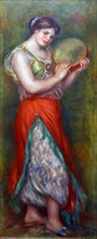 Renoir, Dancing Girl with Tambourine