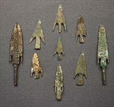 Bronze arrowheads from Rhodes