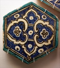 Hexagonal tiles from Syria