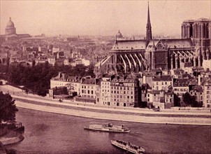 The Cathedral of Notre-Dame from the River