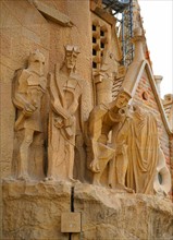 Exterior of the Basílica i Temple Expiatori de la Sagrada Família