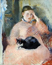 Manet, Woman with a Cat