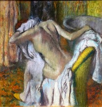 Degas, ''After the Bath, Woman drying herself'