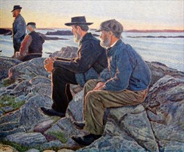 On the mountain' by Carl Wilhelmson