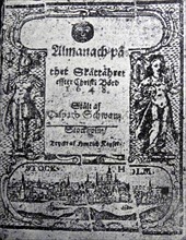 Copy of an Almanac from the 17th Century