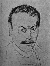 Portrait of Hans Aanrud
