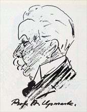 Sketch depicting Erik Ask-Upmark