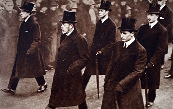 Funeral procession for Queen Alexandra of Denmark