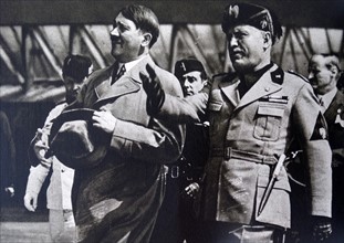 Italian Fascist leader Mussolini