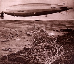R101 was one a British rigid airship completed in 1929.
