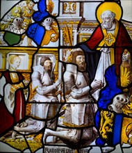 Stained glass windows from Mariawald