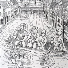 Drowning as a form of punishment during 15th Century