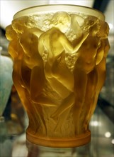 Lalique glass vessel