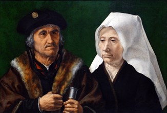 An Elderly Couple' by Jan Gossaert