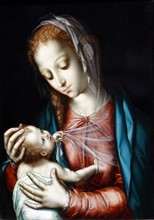 The Virgin and Child' by Luis de Morales