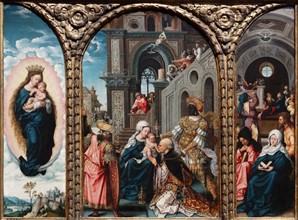 The Adoration of the Kings' by Jan Gossaert