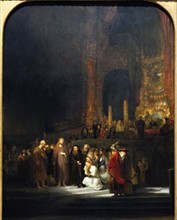 Rembrandt, 'The Woman taken in Adultery'