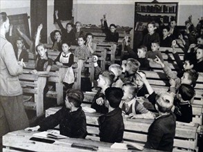 German classroom post-war