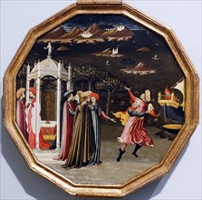 The Abduction of Helen' by Master of the Bargello Tondo