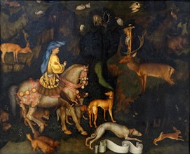 The Vision of Saint Eustace' by Pisanello
