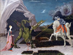 Saint George and the Dragon' by Paolo Uccello