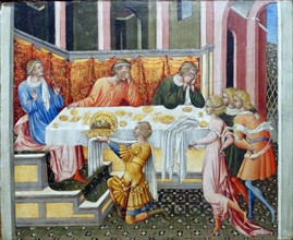 scenes from the life of Saint John the Baptist by Giovanni di Paolo