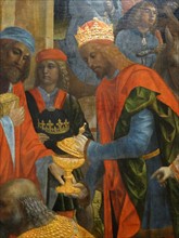 Detail from the 'The Adoration of the Kings' by Vincenzo Foppa
