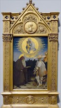 The Virgin and Child with Saints' by Pisanello