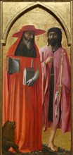 Saint Jerome and John the Baptist' by Masaccio