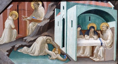 Detail from the 'Incidents in the Life and Death of Saint Benedict' by Lorenzo Monaco