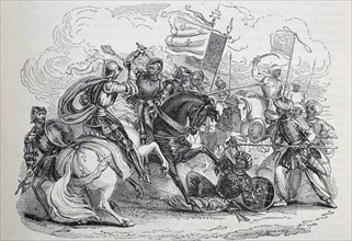 A scene from the Battle of Montiel