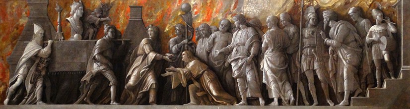 The Introduction of the Cult of Cybele' by Andrea Mantegna