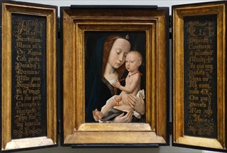 Virgin and the Child' by a follower of  Hugo van der Goes