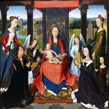 Triptych 'The Donne Triptych' by Hans Memling