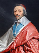 Portrait of Cardinal Richelieu by Philippe de Champaigne