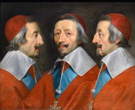 De Champagne, 'Triple Portrait of Cardinal de Richelieu'
