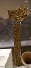 Fragments of a gold scabbard from the Oxus Treasure