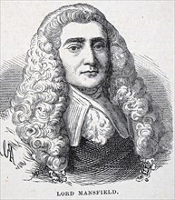 Engraved portrait of William Murray