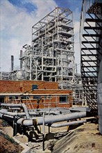 Feed Preparation Unit at the vast petroleum refinery at Stanlow