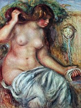 Woman at the Fountain' by Pierre-Auguste Renoir