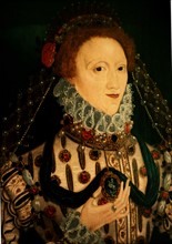 Portrait of Queen Elizabeth Ist of England