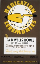 Poster for the Ida B. Wells Homes