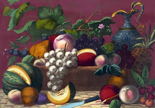 A still life with American prize fruit